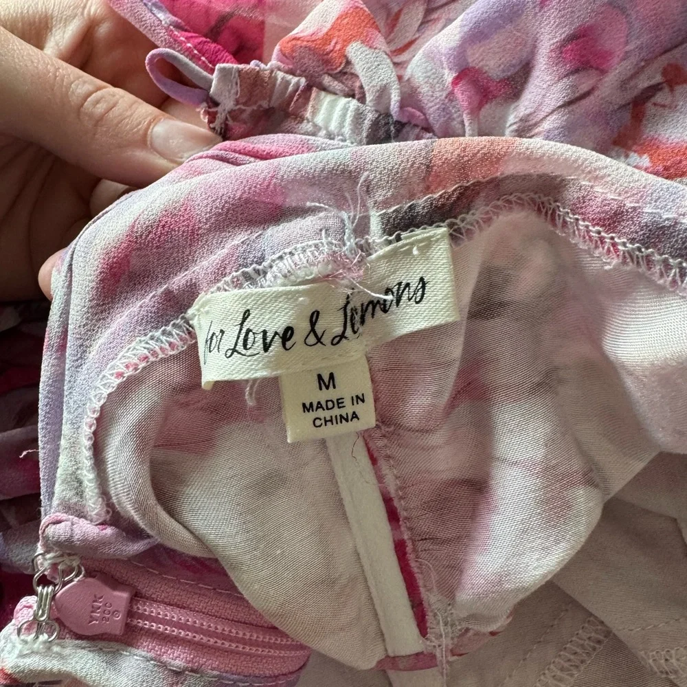 For Love & Lemons Sofia Mini Dress - Picture 2 of 3